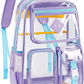 Contixo Clear Backpack - Trendy PVC Transparent Bookbag for Girls by Contixo