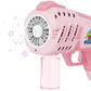Contixo Bubble Blaster with Refill Solution - Kids Outdoor Fun Toy, Safe & Durable by Contixo
