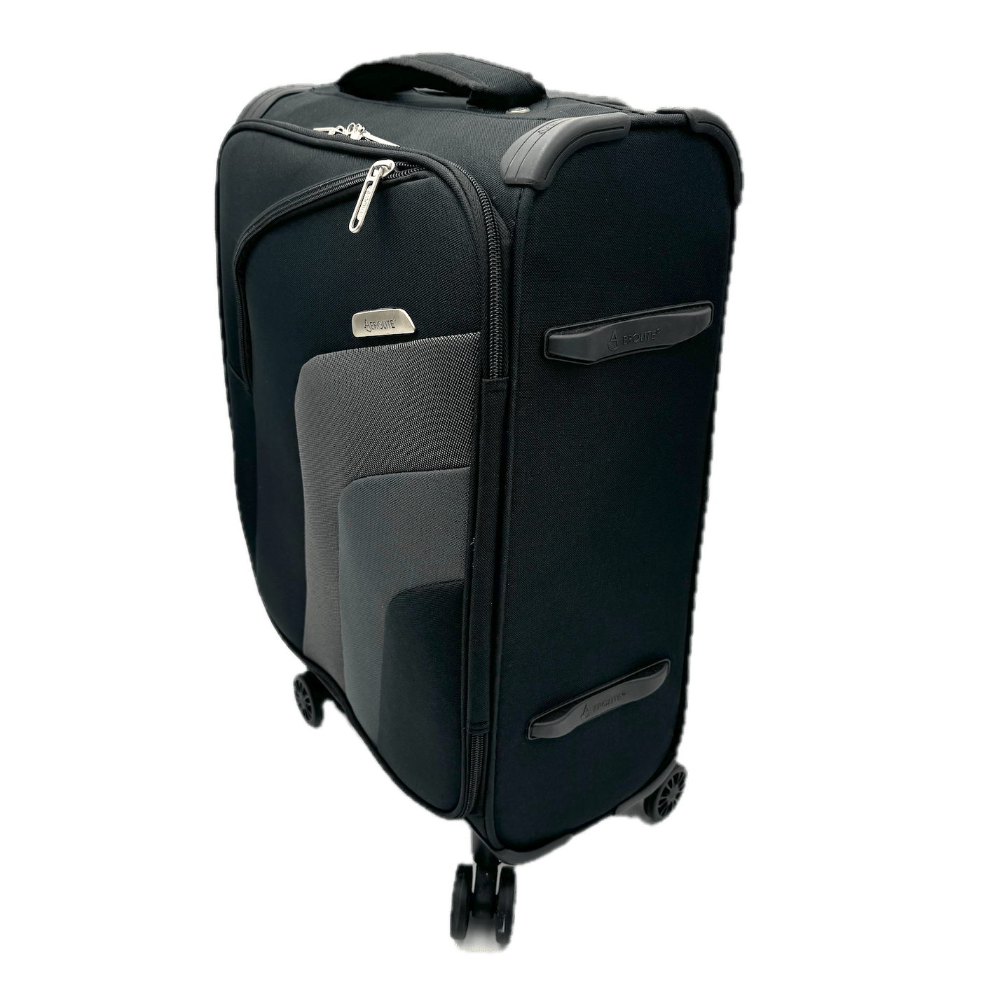 Aerolite 21” Carry On Ultra Lightweight Spinner Suitcase & Flight Bag Set